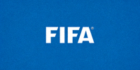 国际足联FIFA官方Logo - 蓝色背景上的FIFA文字